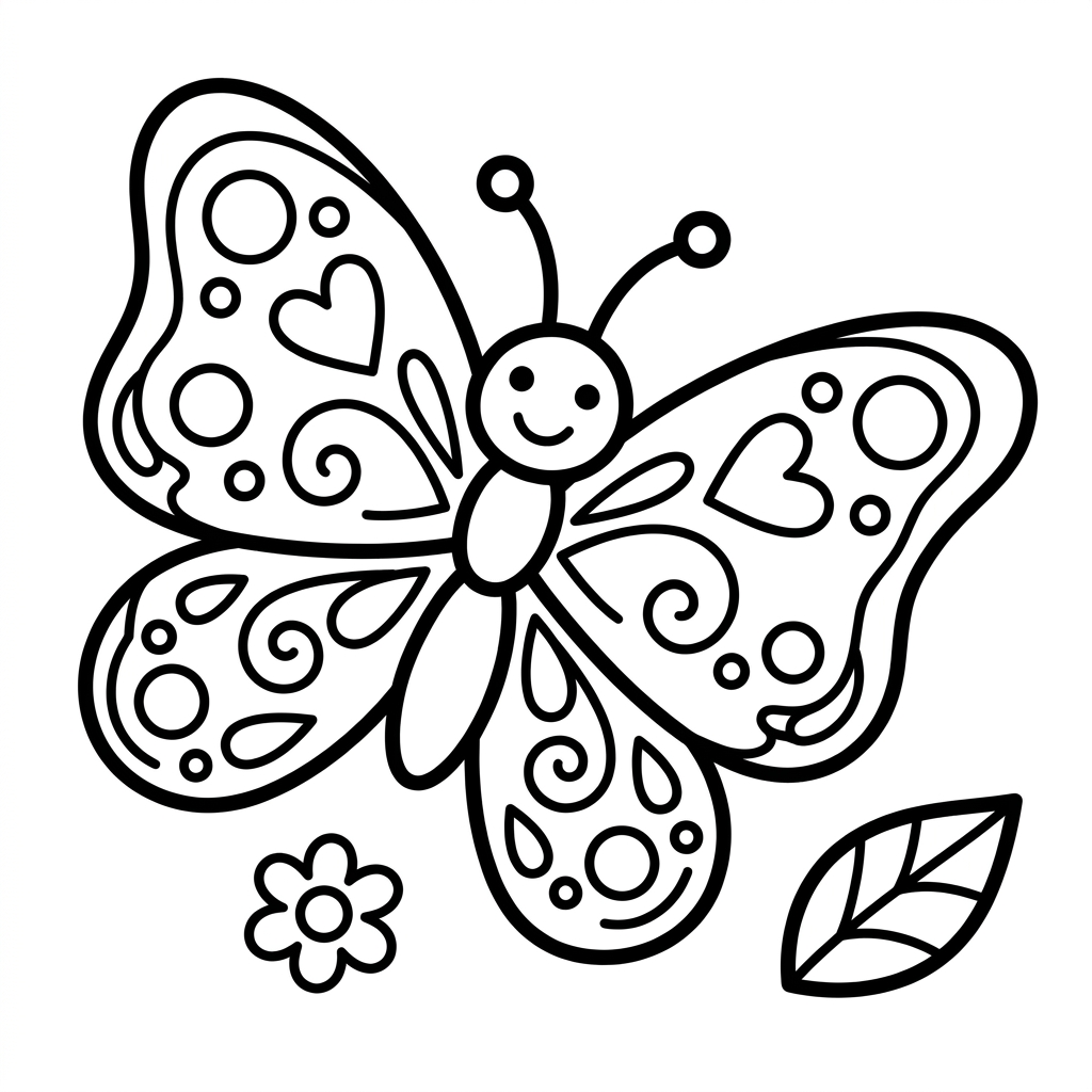 Brenda the Butterfly printable worksheet